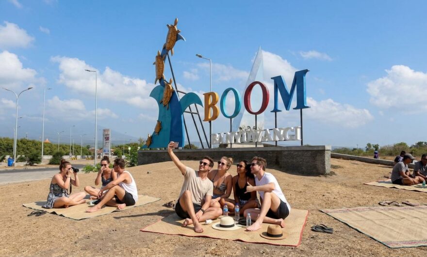 Pantai Marina Boom Banyuwangi: Tiket, Fasilitas & Rute Pantai boom